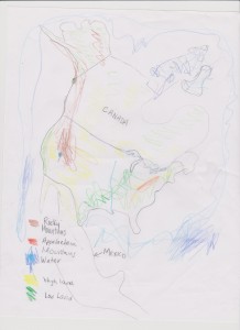 north america map